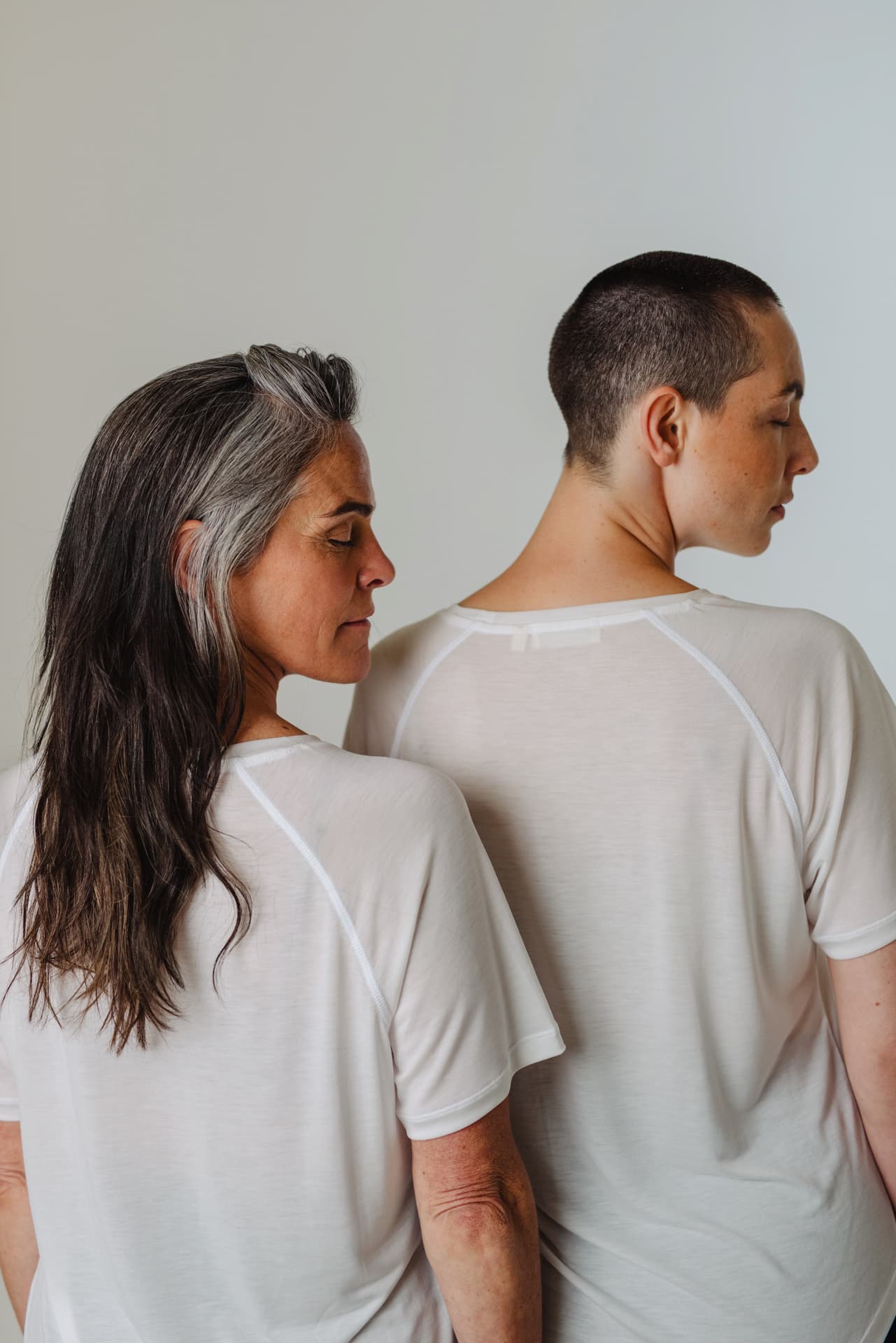 TECH T-SHIRT RELAXED FIT off white