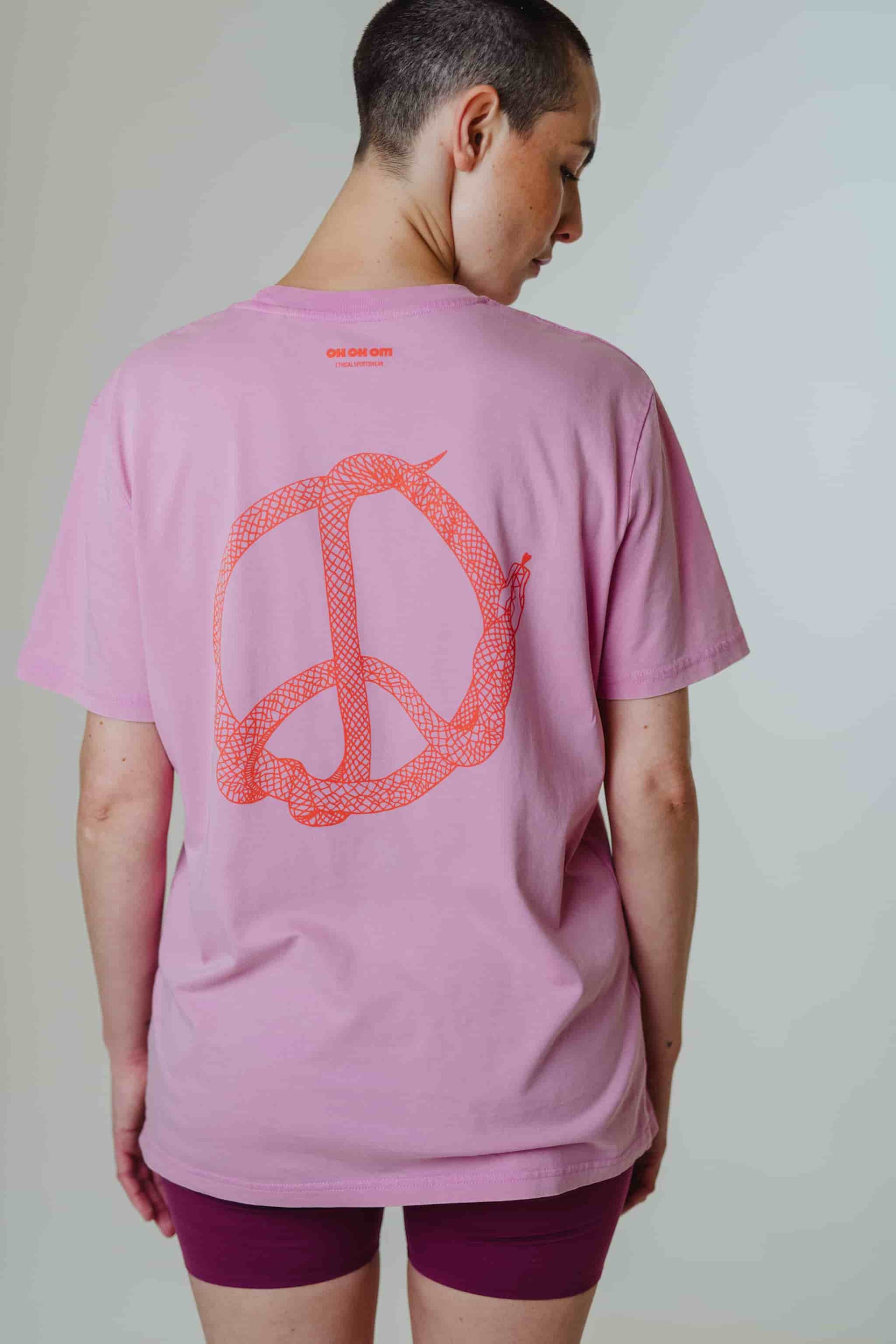 PEACESNAKE T-SHIRT UNISEX